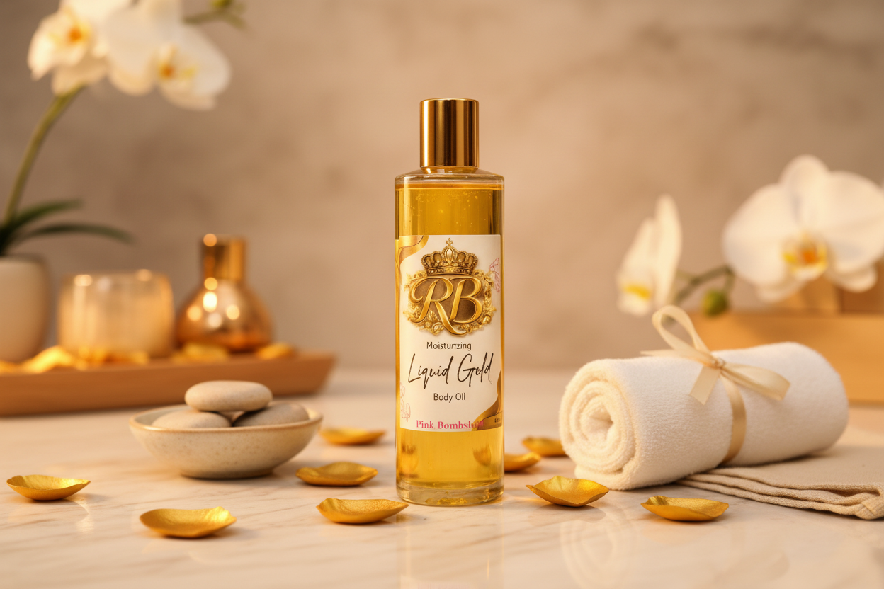 Beautified Moisturizing Liquid Gold Body Oil